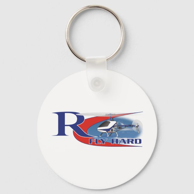 Fly Hard Key Ring (Front)