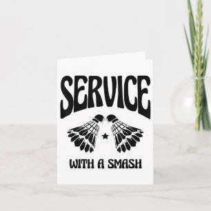 Fly High With Every Shuttle Badminton Player Shutt Card