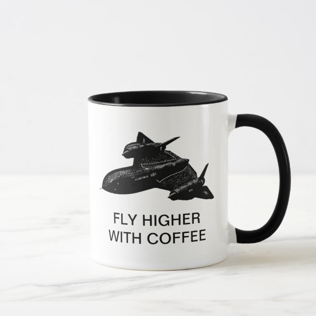 FLY HIGHER WITH COFFEE MUG (Right)