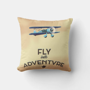 Fly Into Adventure Cushion