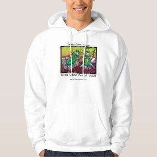 Fly Is Down & At Psychiatrist Funny Hoodie by Rick