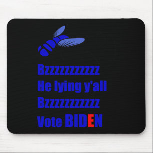 Fly Kamala Harris Mike Pence Debate Election 2020 Mouse Pad
