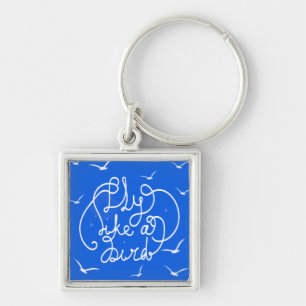 Fly Like A Bird Key Ring