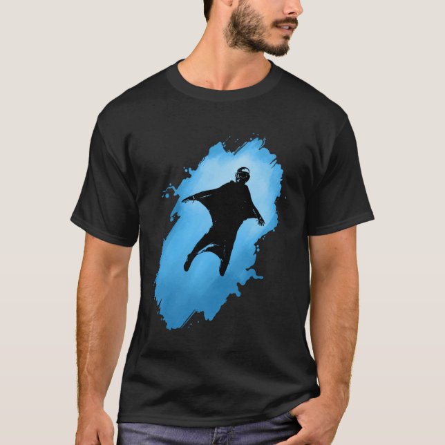 Fly like a bird wingsuit freedom T-Shirt (Front)