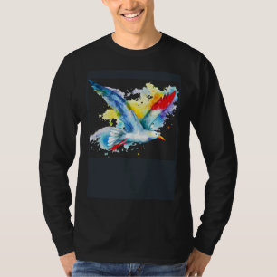 Fly Like a Painted Seagull T-Shirt
