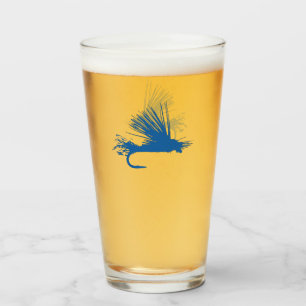 Fly Master - Blue  Pint Glass