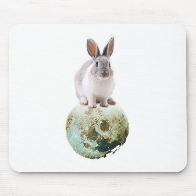 Fly me to the moon mouse pad (Front)