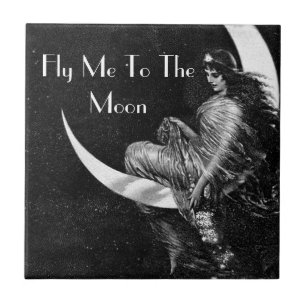 FLY ME TOO THE MOON TILE FOR WOMEN
