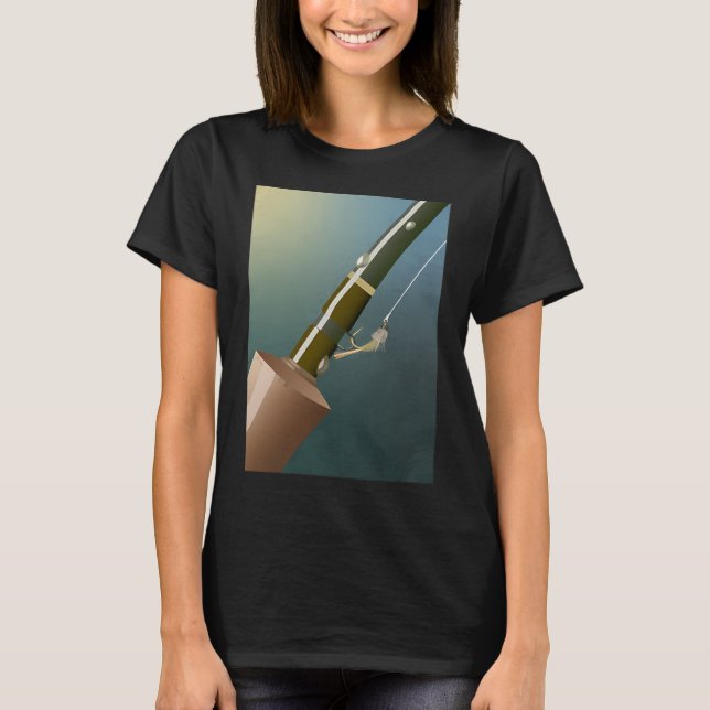 Fly on Rod T-Shirt (Front)