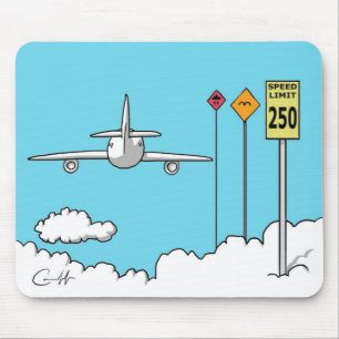 Fly Safe Mouse Pad
