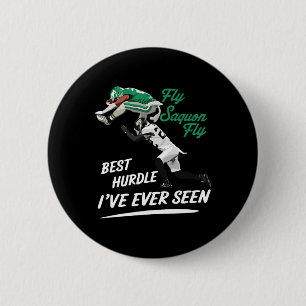 Fly Saquon Fly Best Hundle I've Ever Seen Eagles B 6 Cm Round Badge