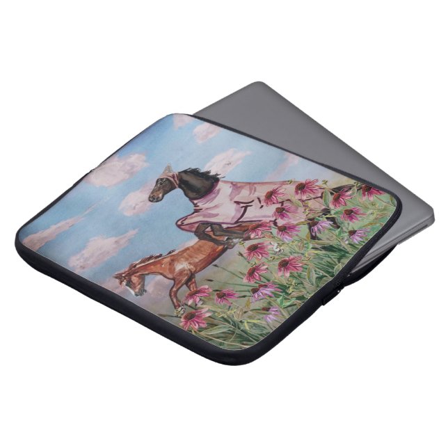 fly sheets story book  laptop sleeve (Front Top)