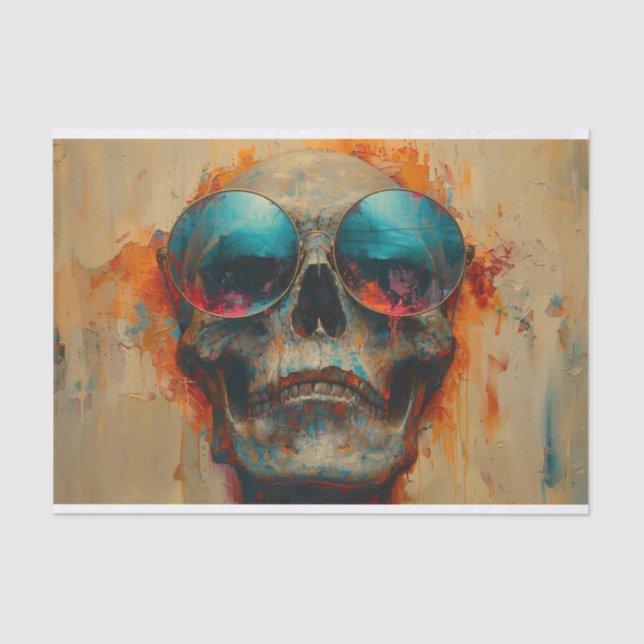 Fly Skeleton5 Tissue Paper (Front)