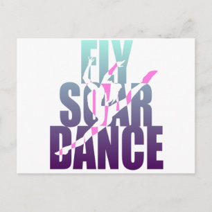Fly Soar Dance Postcard