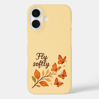 Fly Softly iPhone Case