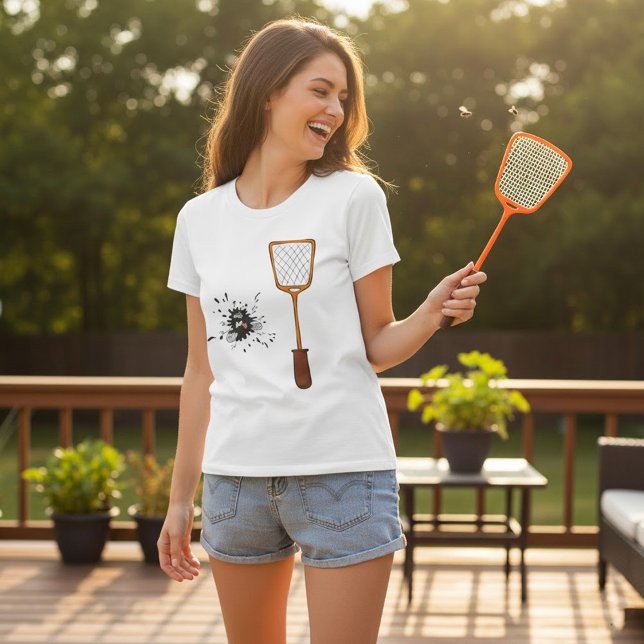 Fly Swat Dead Insect Womens T-Shirt (Creator Uploaded)