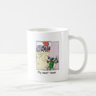 Fly Swat Team Funny Police Gifts & Collectibles Coffee Mug