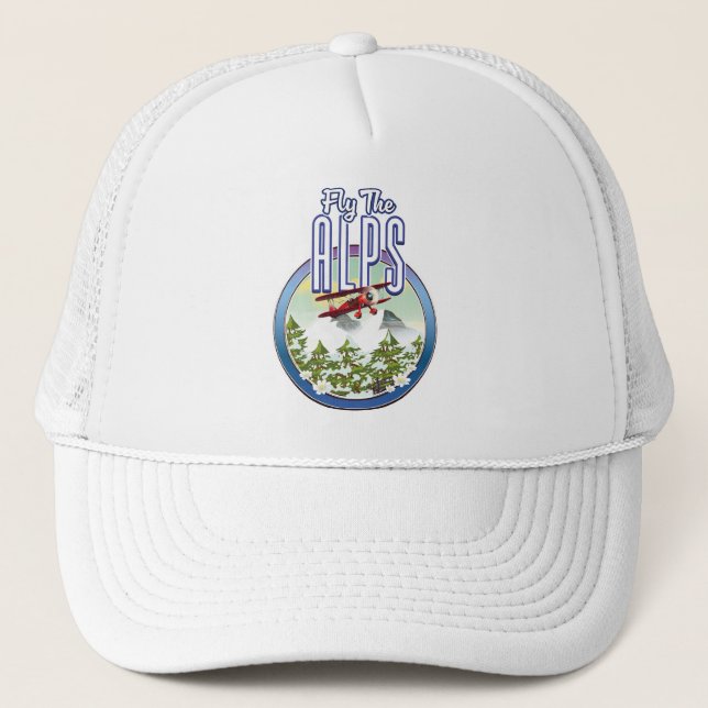 Fly The Alps Trucker Hat (Front)