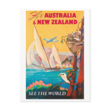 Fly to Australia and New Zealand, see the world