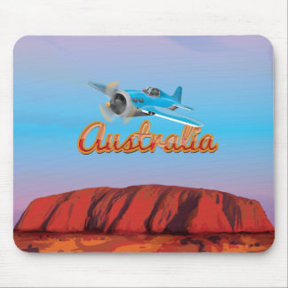 Fly To Australia Mouse Pad