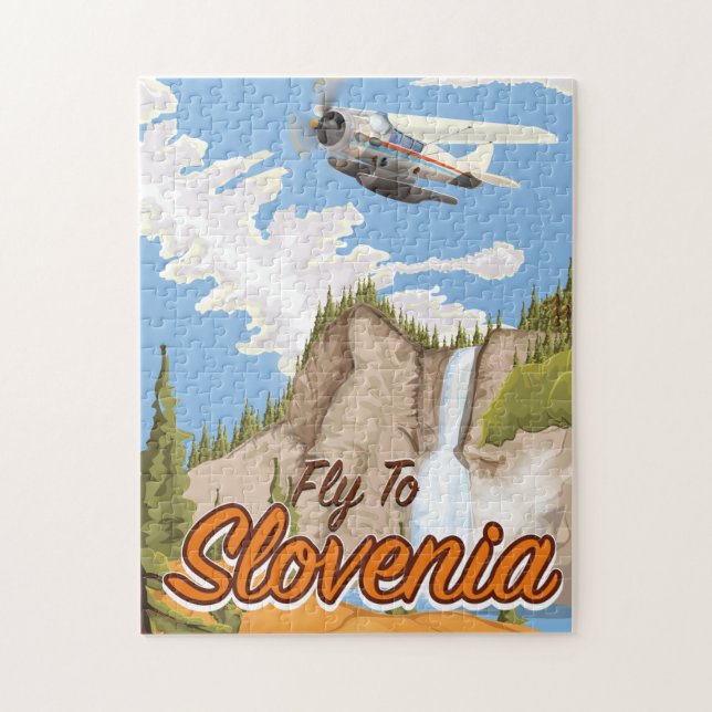 Fly To Slovenia Jigsaw Puzzle (Vertical)