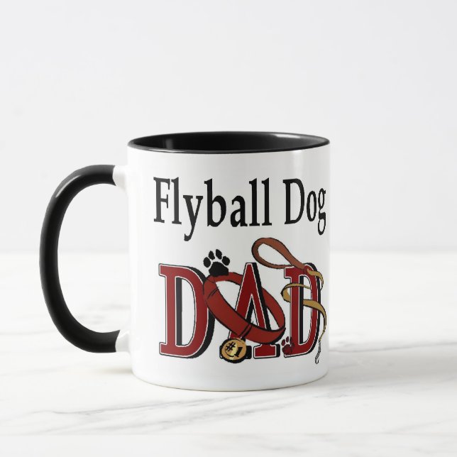 Flyball Dog Gifts Mug (Left)