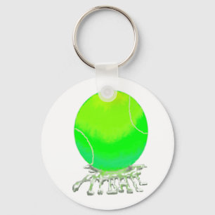 flyball key chain