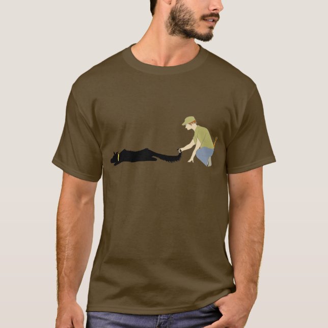 Flyball Start Dog T-Shirt (Front)