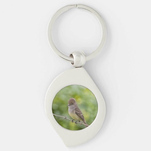 Flycatcher Key Ring (Front)