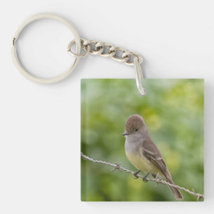 Flycatcher Key Ring