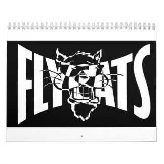 FlyCats 2012 Wall Calendar