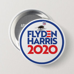 FLYDEN HARRIS 2020 7.5 CM ROUND BADGE