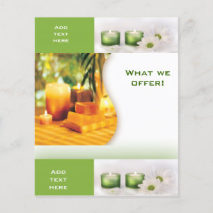 Flyer Beauty Salon Spa Green 3 Template Small