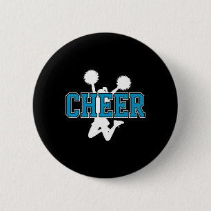 Flyer Cheer Leader Cheerleading Team Cheerleader G 6 Cm Round Badge