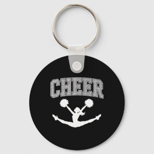 Flyer Cheer Leader Cheerleading Team Cheerleader G Key Ring