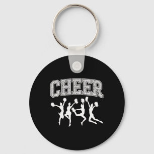 Flyer Cheer Leader Cheerleading Team Cheerleader G Key Ring