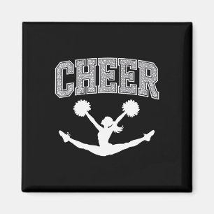 Flyer Cheer Leader Cheerleading Team Cheerleader G Magnet