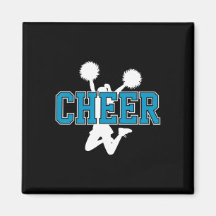 Flyer Cheer Leader Cheerleading Team Cheerleader G Magnet