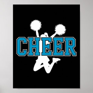 Flyer Cheer Leader Cheerleading Team Cheerleader G Poster