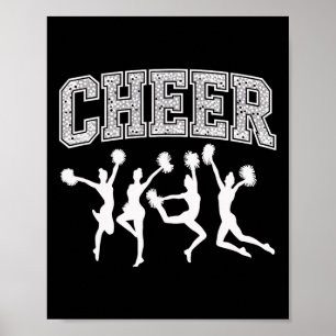 Flyer Cheer Leader Cheerleading Team Cheerleader G Poster