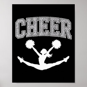 Flyer Cheer Leader Cheerleading Team Cheerleader G Poster