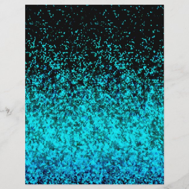 Flyer Glitter Dust Background (Front)