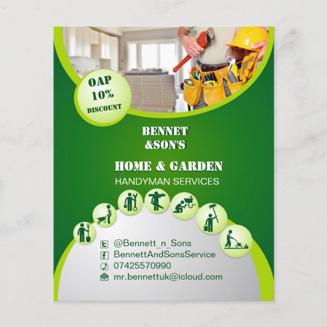 Flyer Handyman (Front)