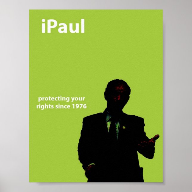 Flyer-Size iPaul poster (Front)