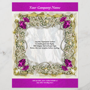 Flyer template Christmas promotions marketing