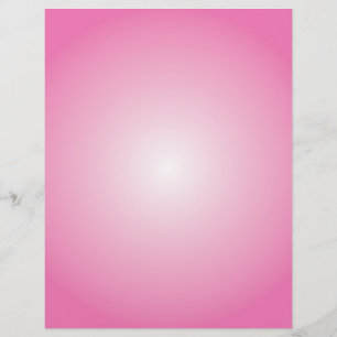 Flyer Template: Radial Gradient: Pink