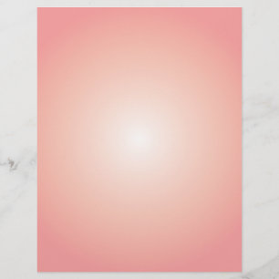 Flyer Template: Radial Gradient: Pink