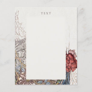 FLYER : WILLIAM MORRIS : HONEYSUCKLE + TULIP