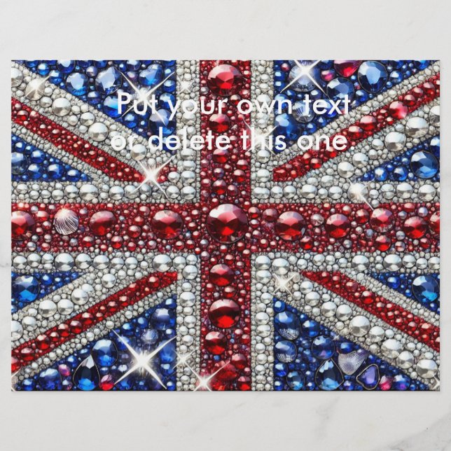 Flyer with British Colours Design (Front)