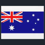 Flyer with Flag of Australia<br><div class="desc">Promote your message with a touch of Australian pride using our exclusive flyer featuring the flag of Australia! Crafted with meticulous attention to detail, this flyer is more than just a promotional tool; it’s a celebration of Australia’s heritage and cultural pride. The vibrant design prominently displays the iconic Australian flag,...</div>